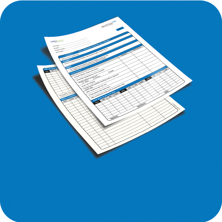 ADL 6 Personal Cleansing Dressing Care Plan